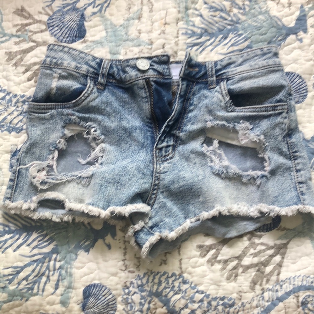 jean shorts
